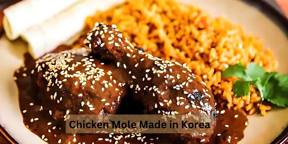 Chicken Mole Made in Korea