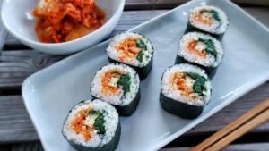  Korean Seaweed Rice Rolls