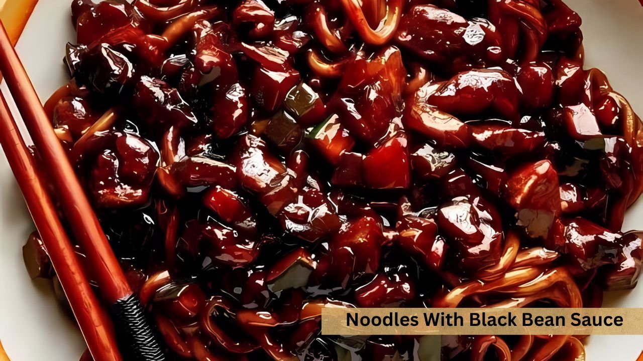 Noodles With Black Bean Sauce